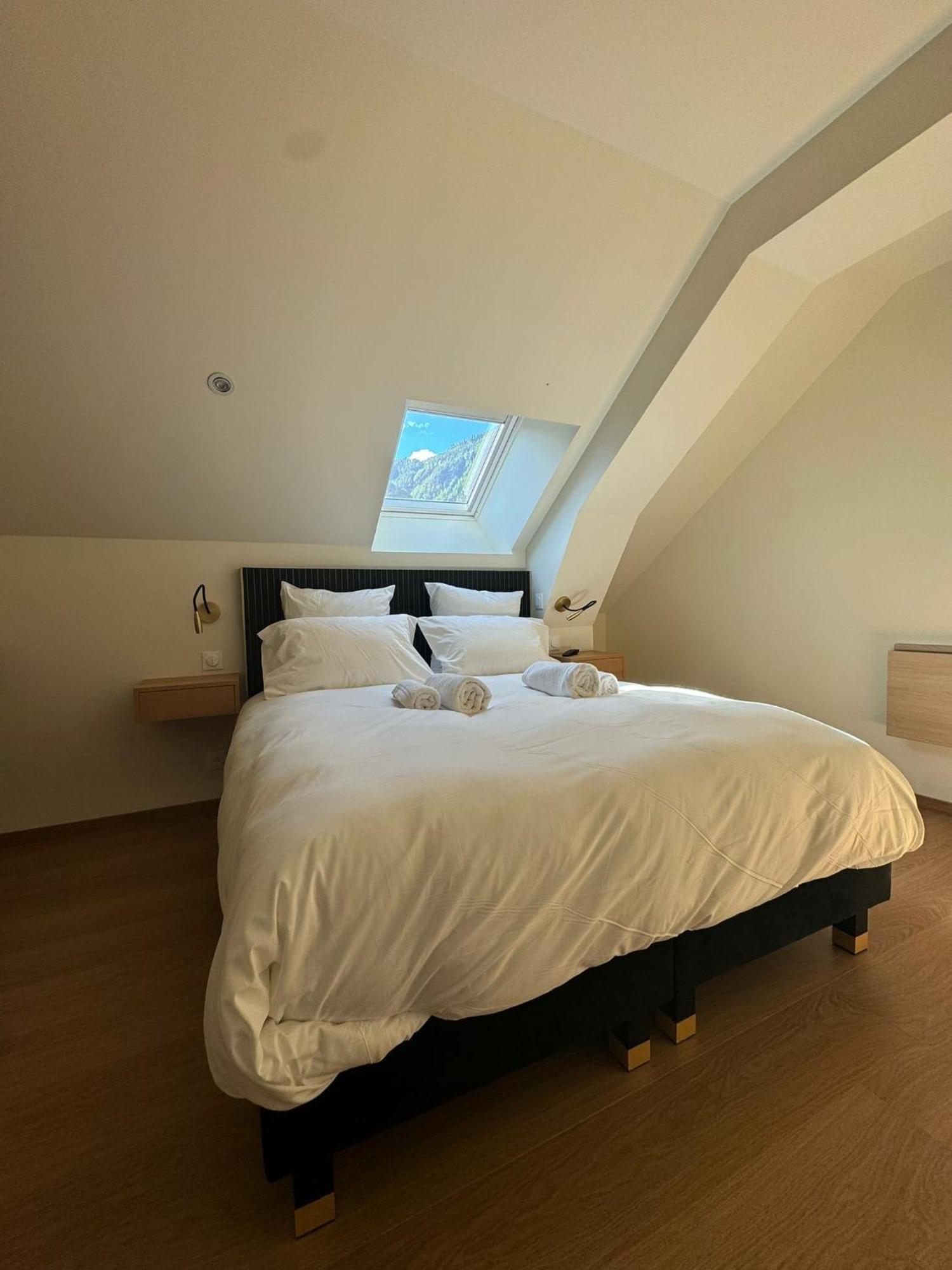 Appartements Confortables Avec Vue Montagne - Residence Villa Belle Fleur Chateau-Ville-Vieille Exterior foto