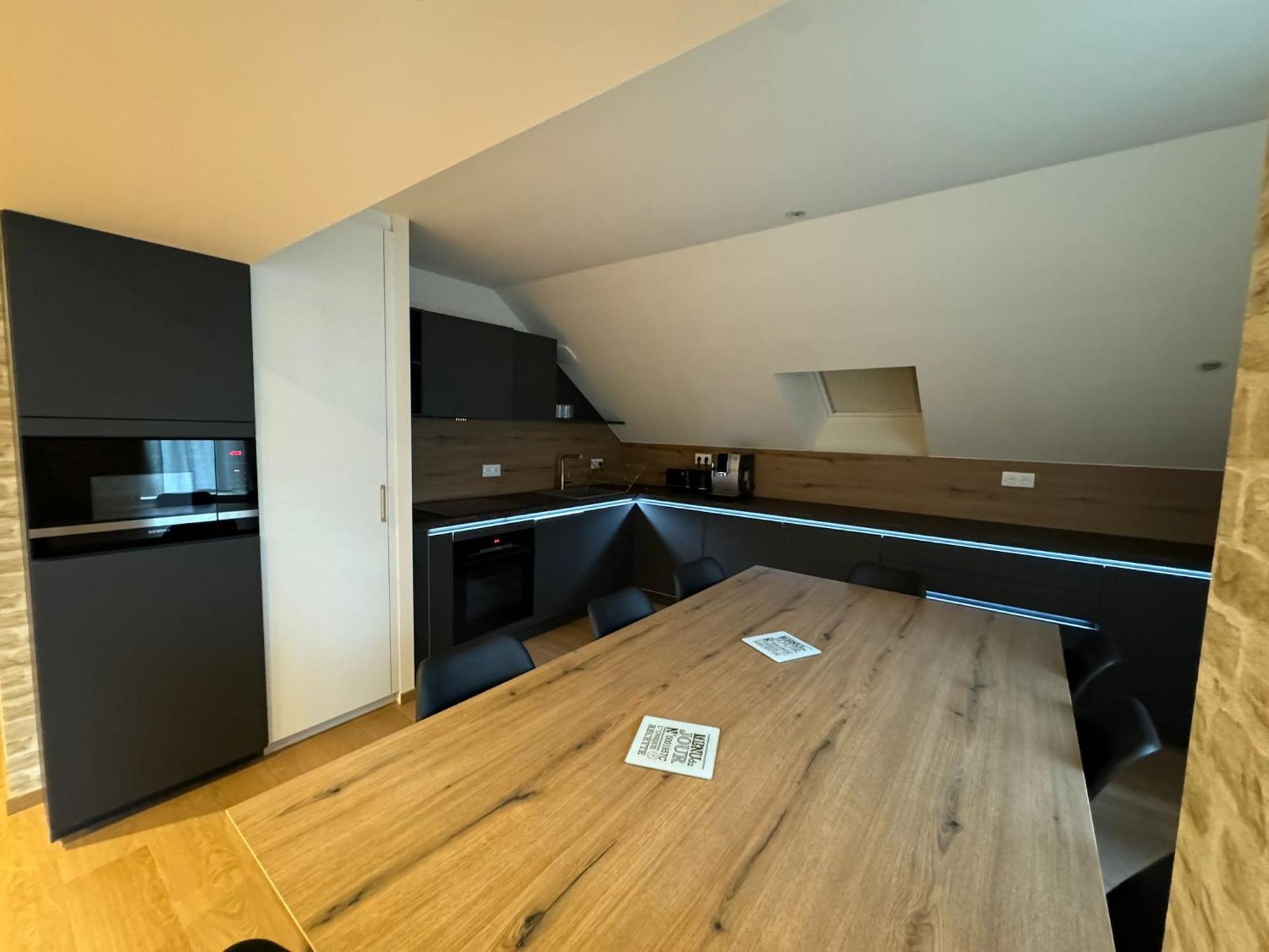 Appartements Confortables Avec Vue Montagne - Residence Villa Belle Fleur Chateau-Ville-Vieille Exterior foto